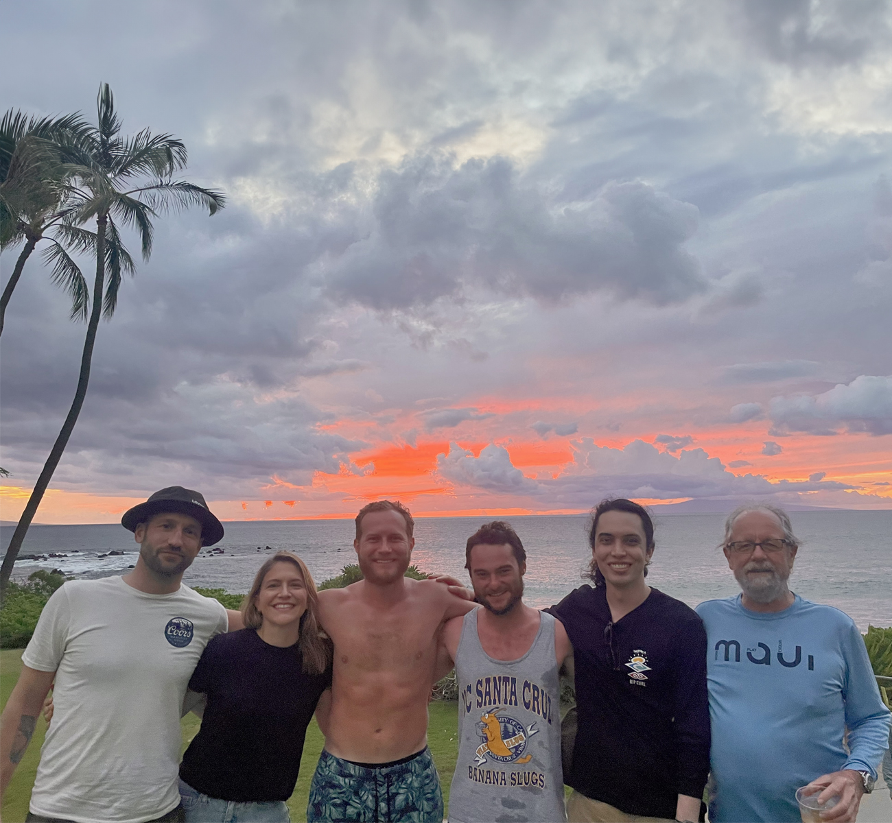 hawaii holiday card